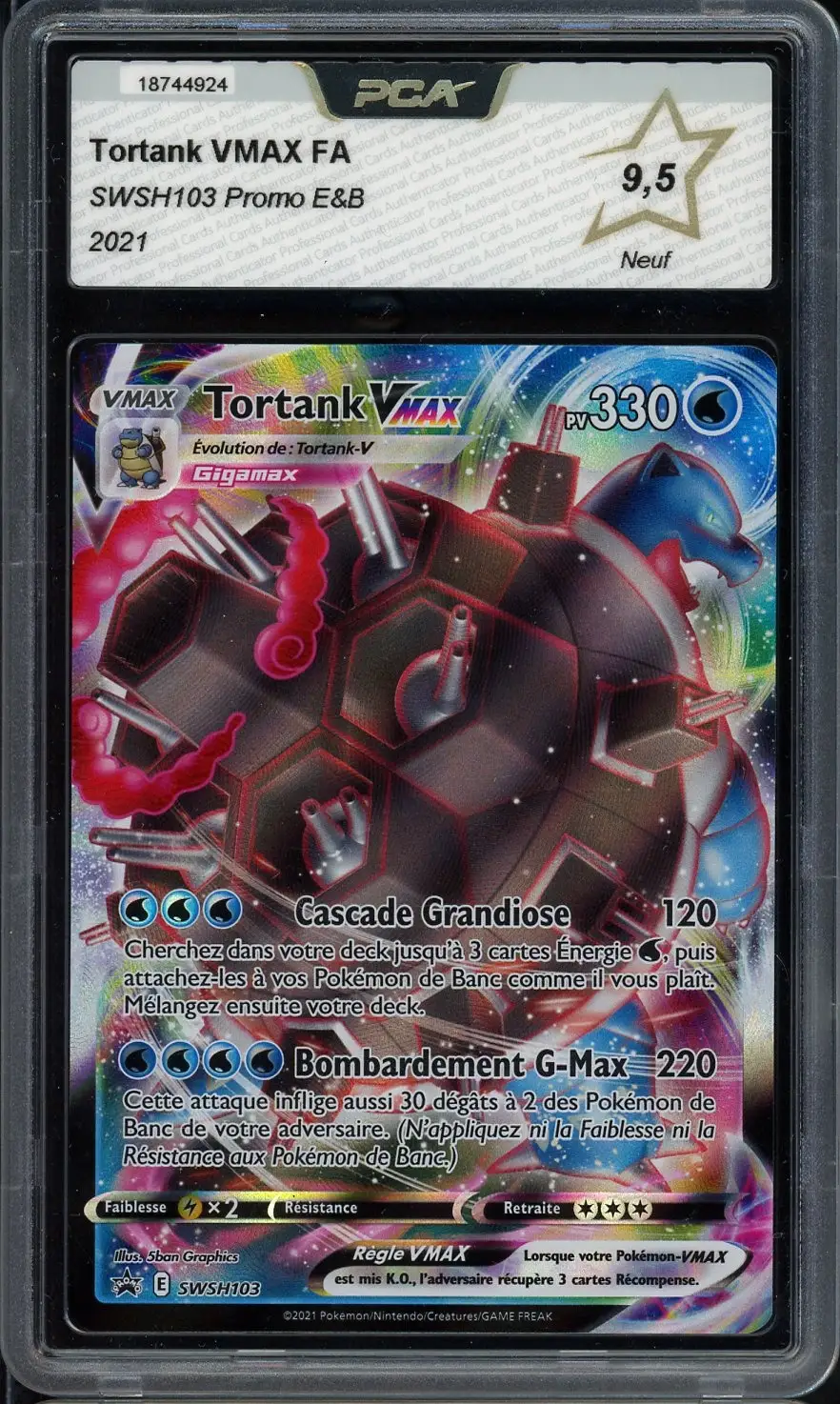 PCA 9.5 Tortank VMax