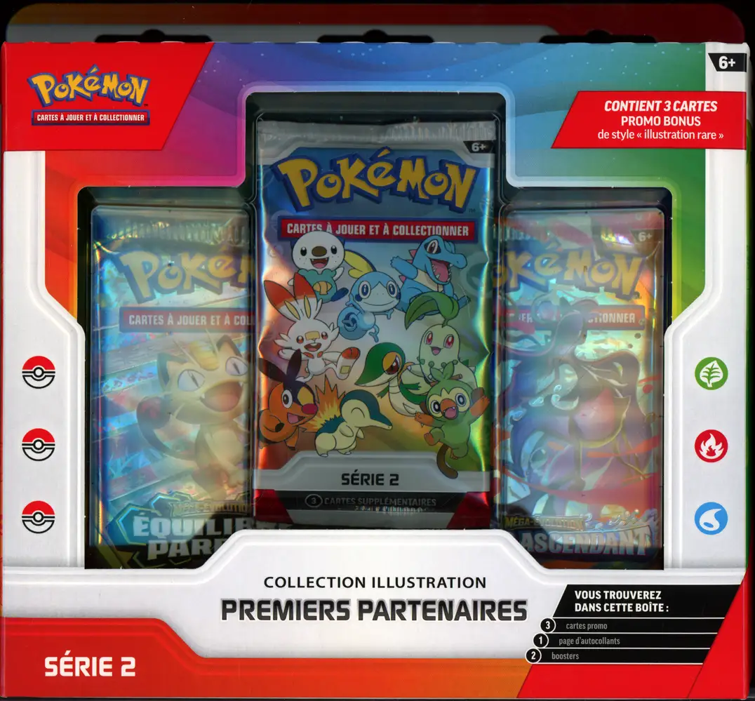 Coffret Collection Illustration Premiers Partenaires Série 2
