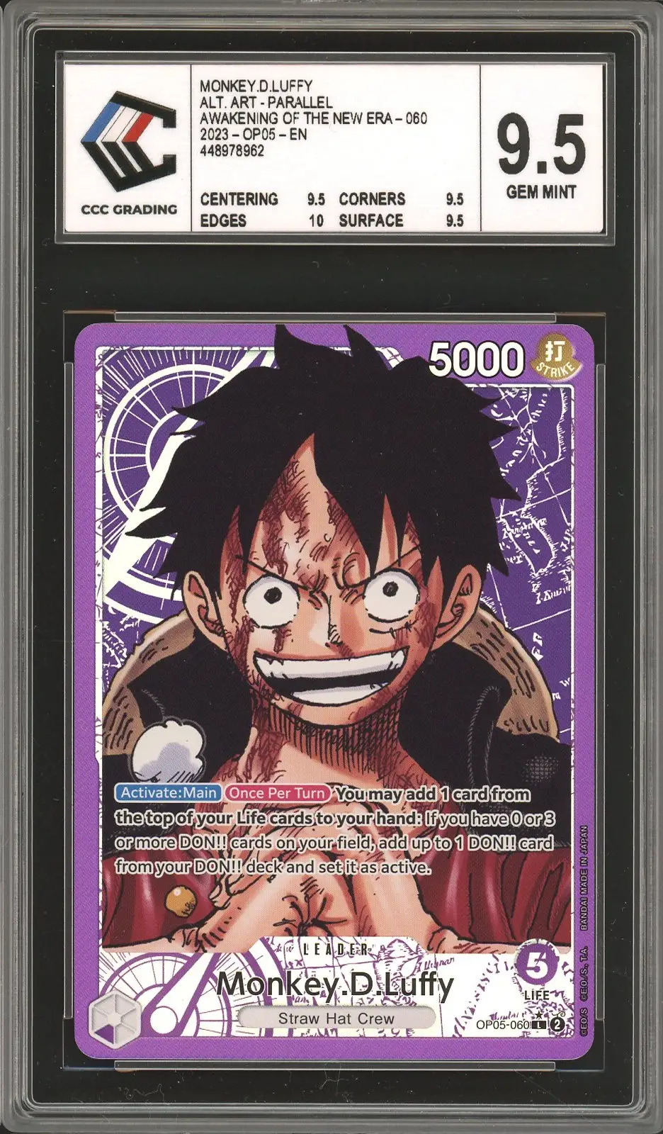 CCC 9.5 Monkey D. Luffy