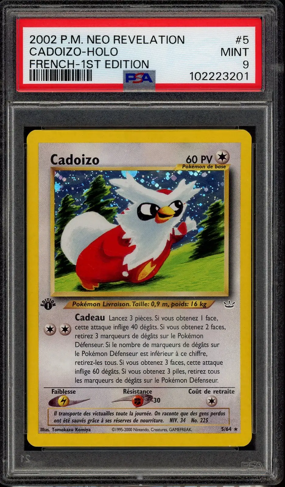 PSA 9 Cadoizo Holo