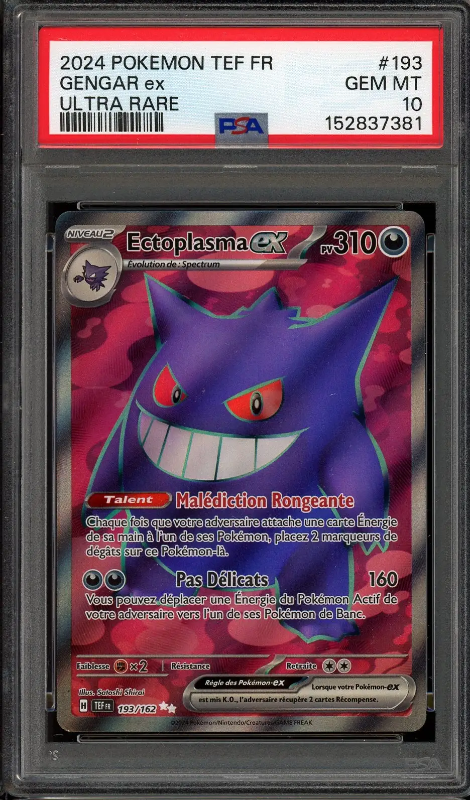 PSA 10 Ectoplasma Ex