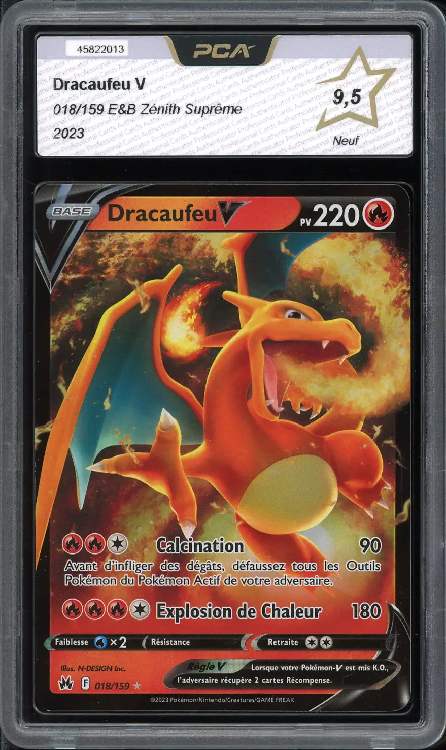 PCA 9.5 Dracaufeu V