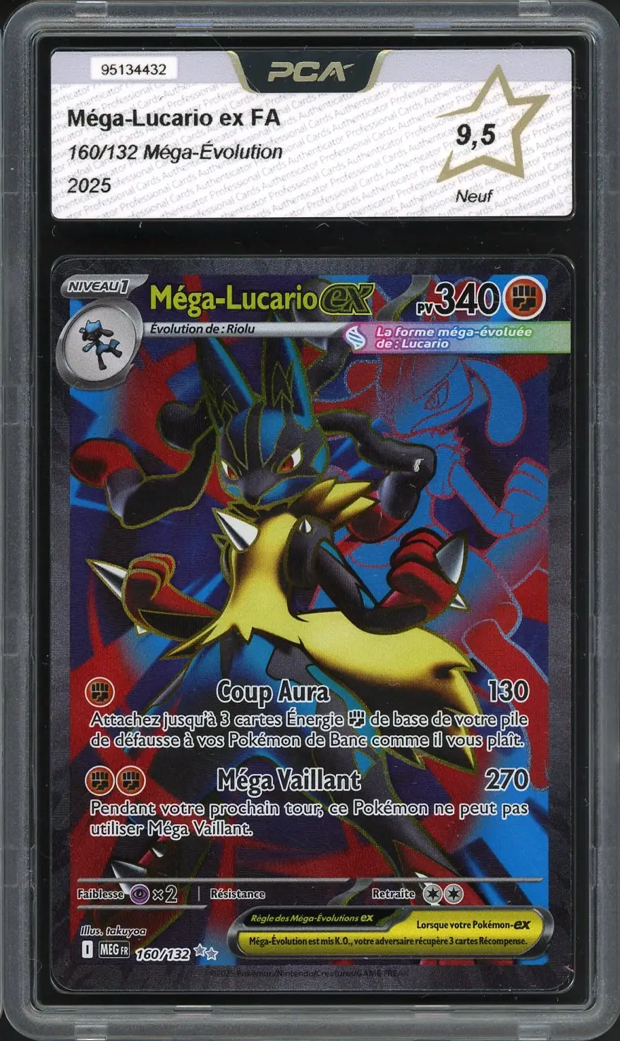PCA 9.5 Méga-Lucario Ex