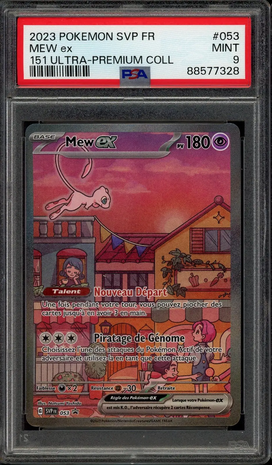 PSA 9 Mew Ex