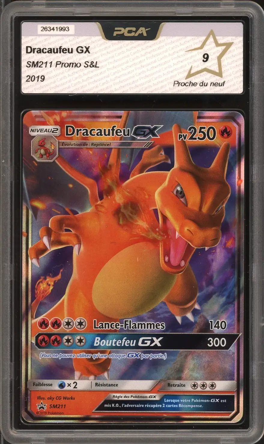 PCA 9 Dracaufeu Gx