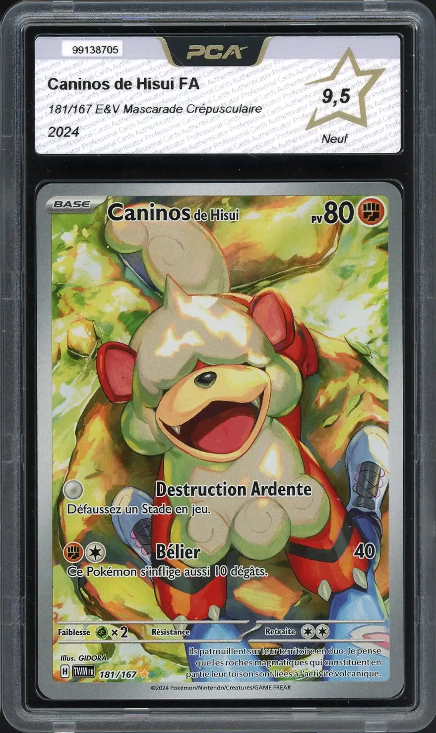 PCA 9.5 Caninos de Hisui