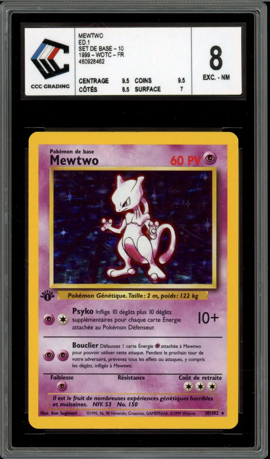CCC 8 Mewtwo Holo