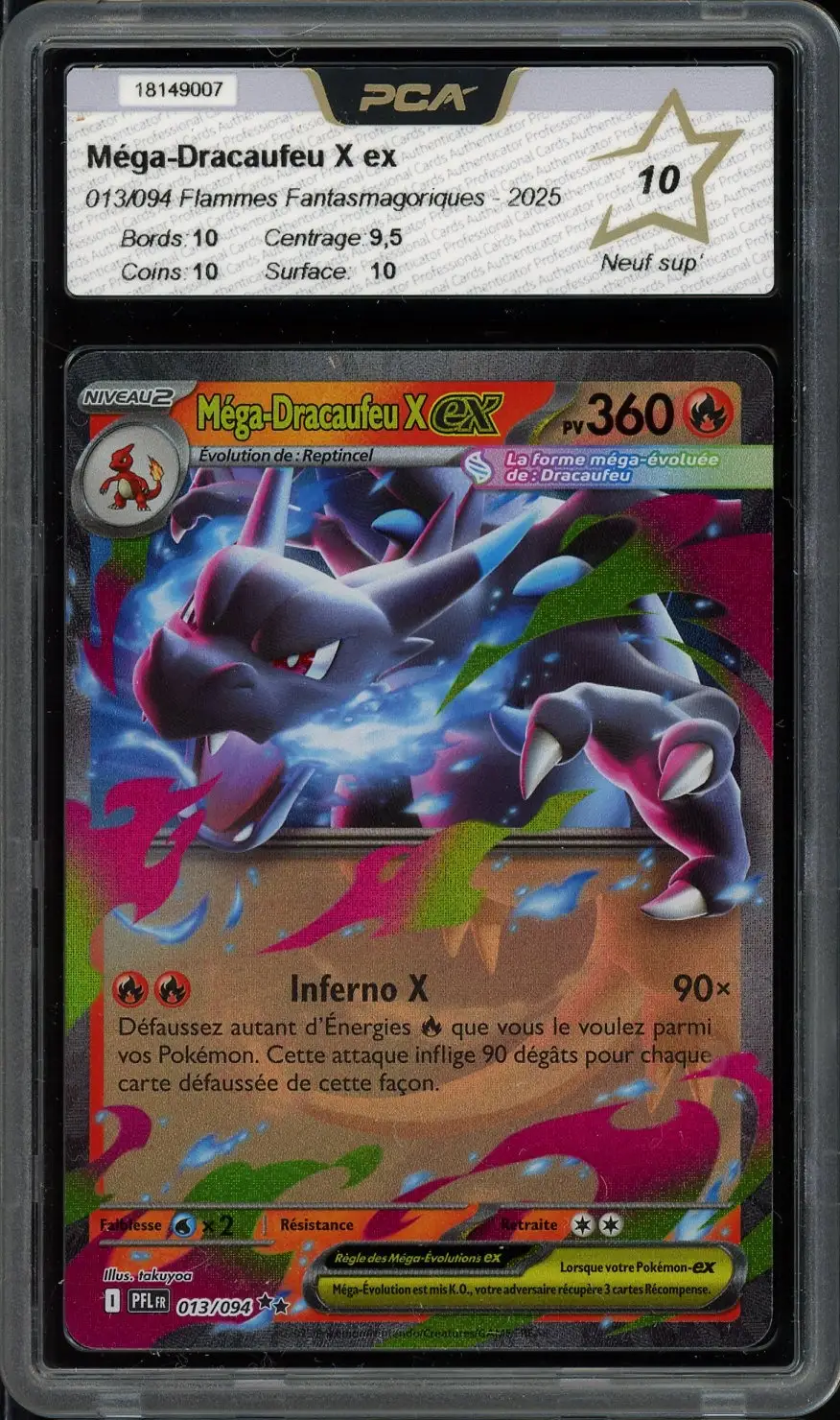 PCA 10 Méga-Dracaufeu X Ex