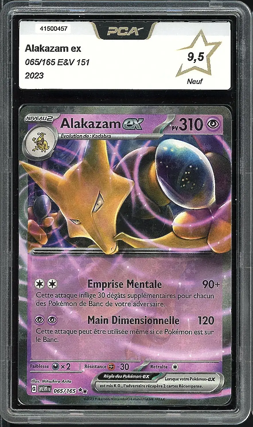 PCA 9.5 Alakazam Ex