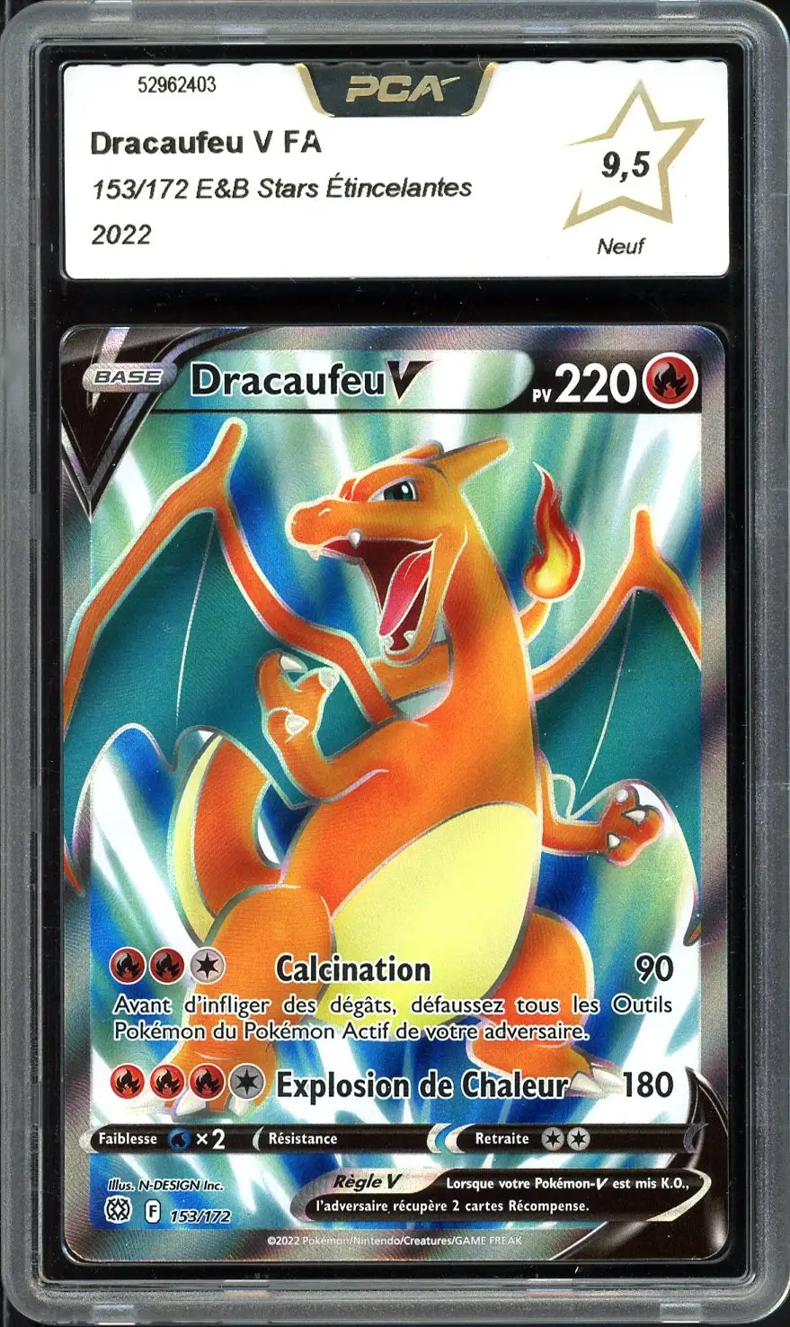 PCA 9.5 Dracaufeu V