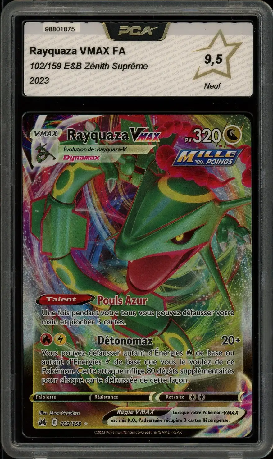 PCA 9.5 Rayquaza VMax