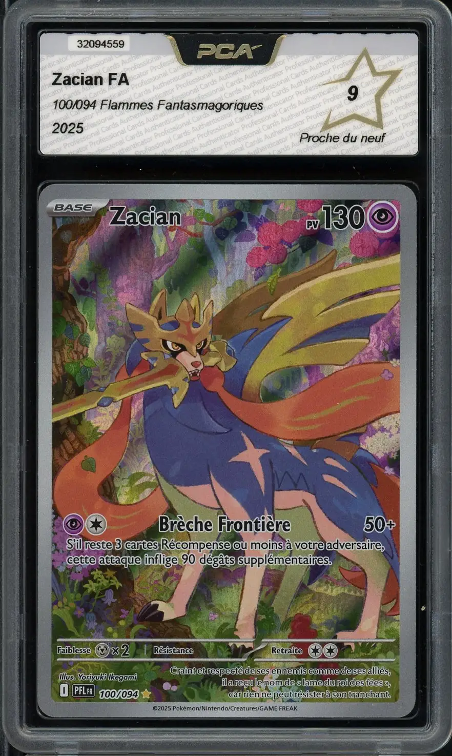 PSA 9 Zacian