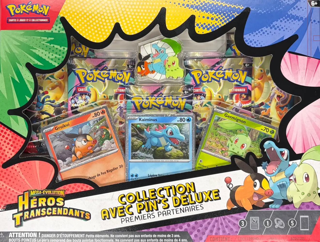 Coffret ME2.5 Collection avec Pin's Deluxe Premiers Partenaires