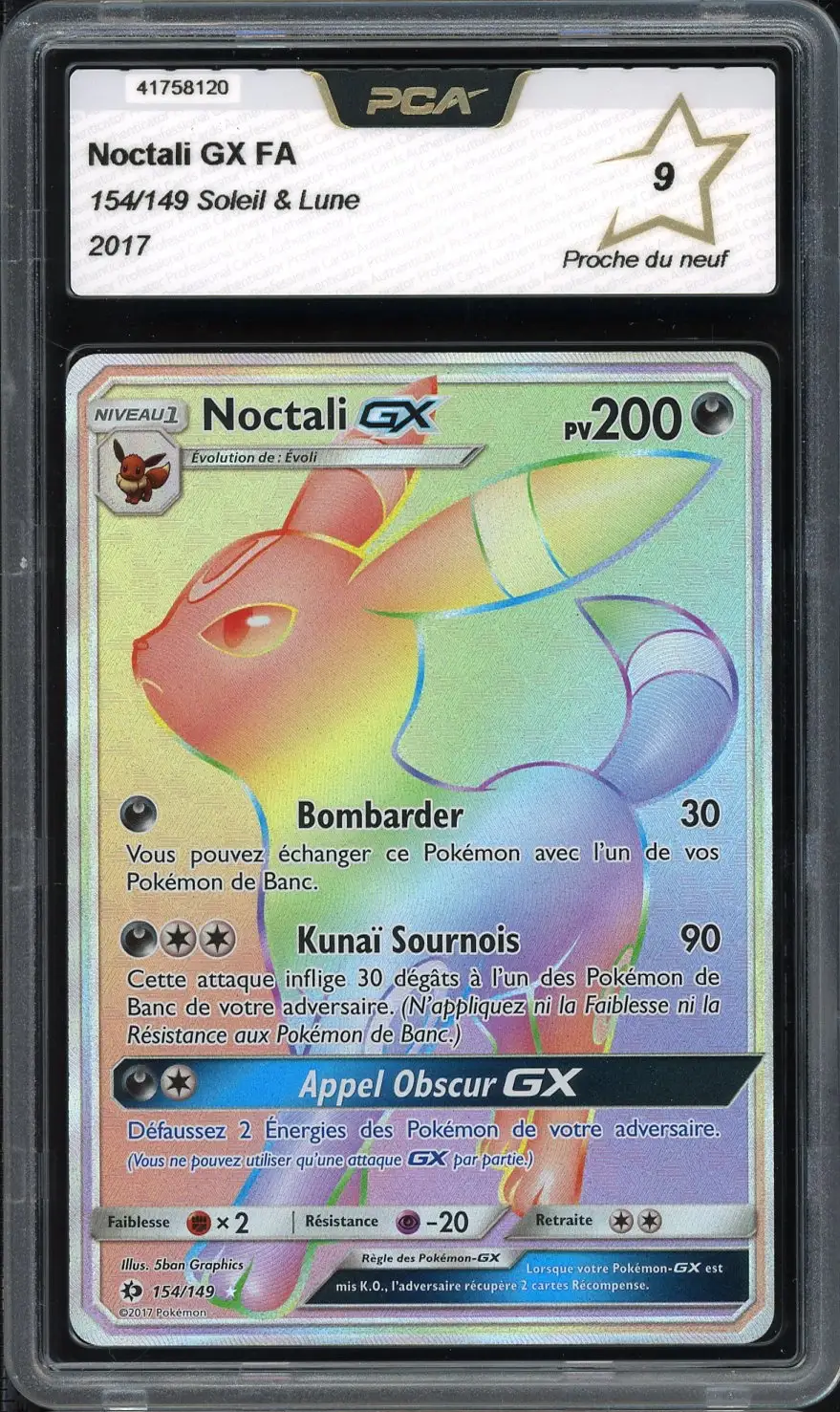 PCA 9 Noctali Gx Rainbow