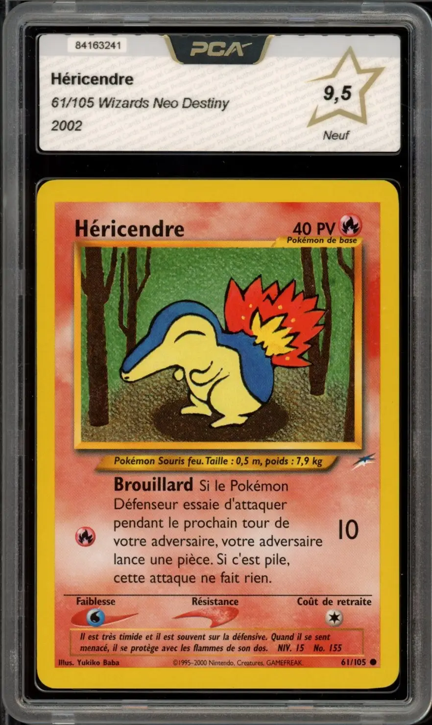 PCA 9.5 Héricendre