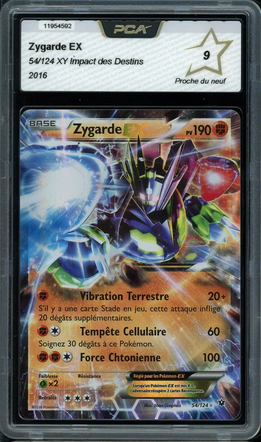 PCA 9 Zygarde Ex