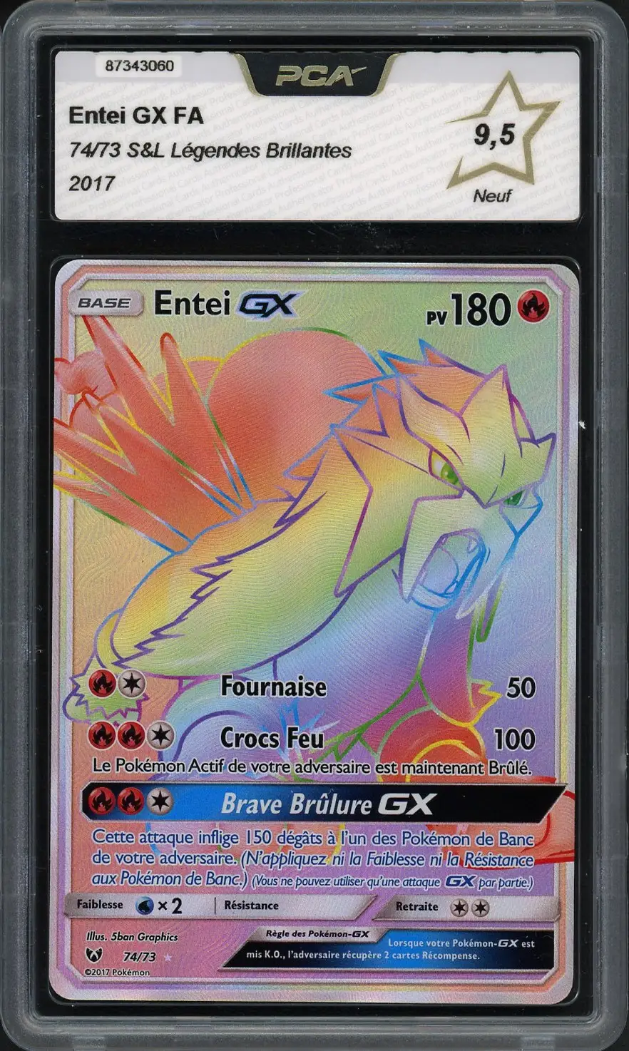 PCA 9.5 Entei Gx Rainbow