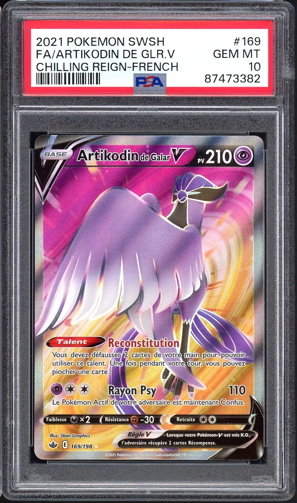 PSA 10 Artikodin de Galar V
