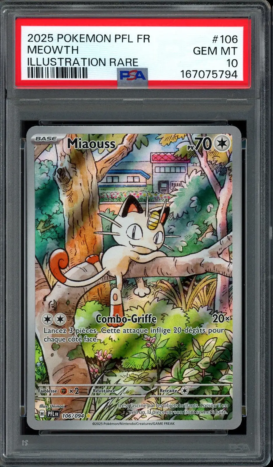 PSA 10 Miaouss