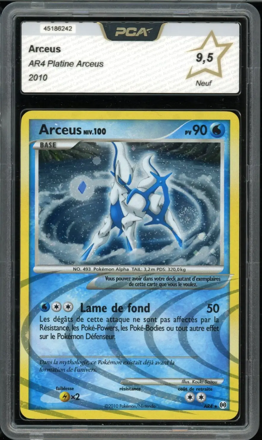 PCA 9.5 Arceus Holo