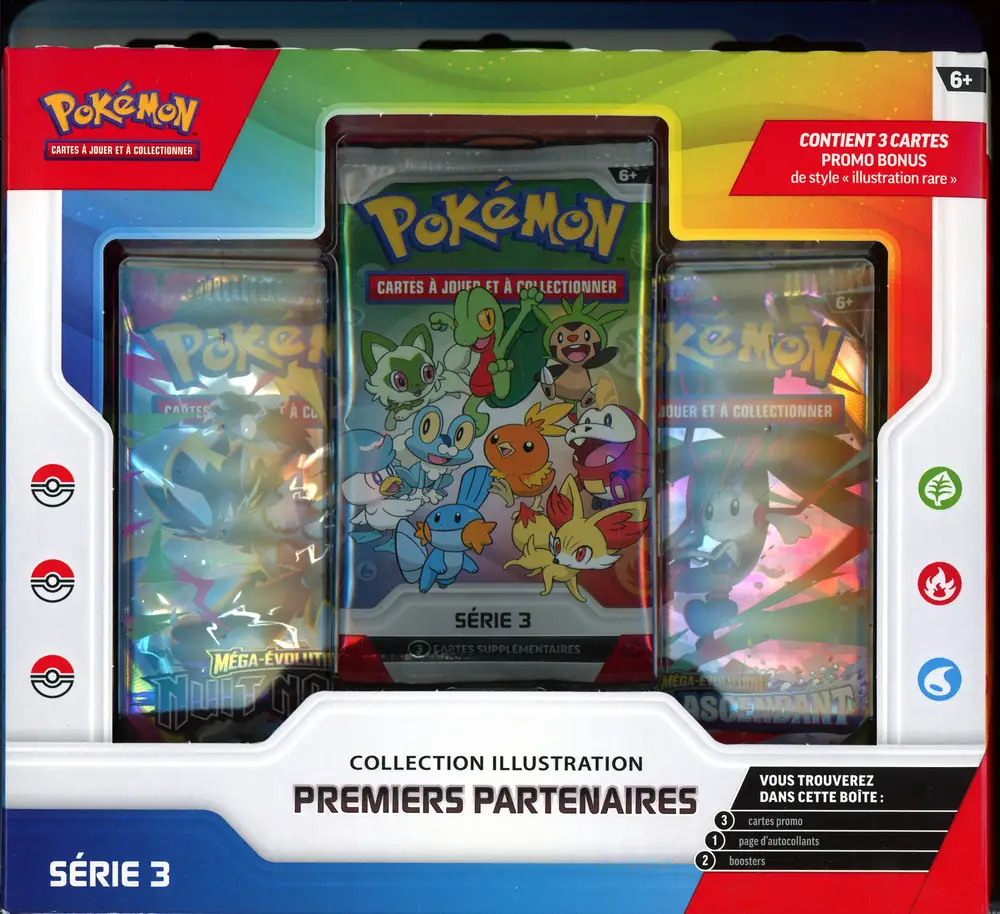 Coffret Collection Illustration Premiers Partenaires Série 3