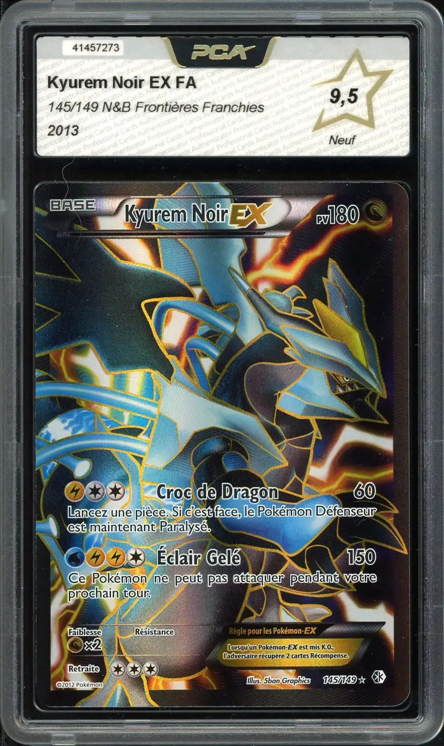 PCA 9.5 Kyurem Noir Ex