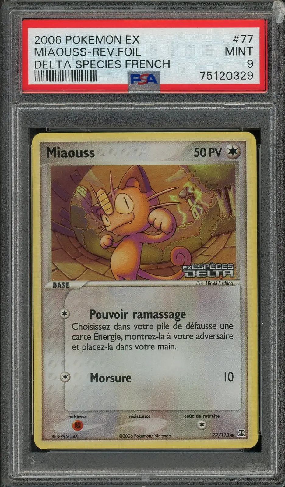 PSA 9 Miaouss Reverse
