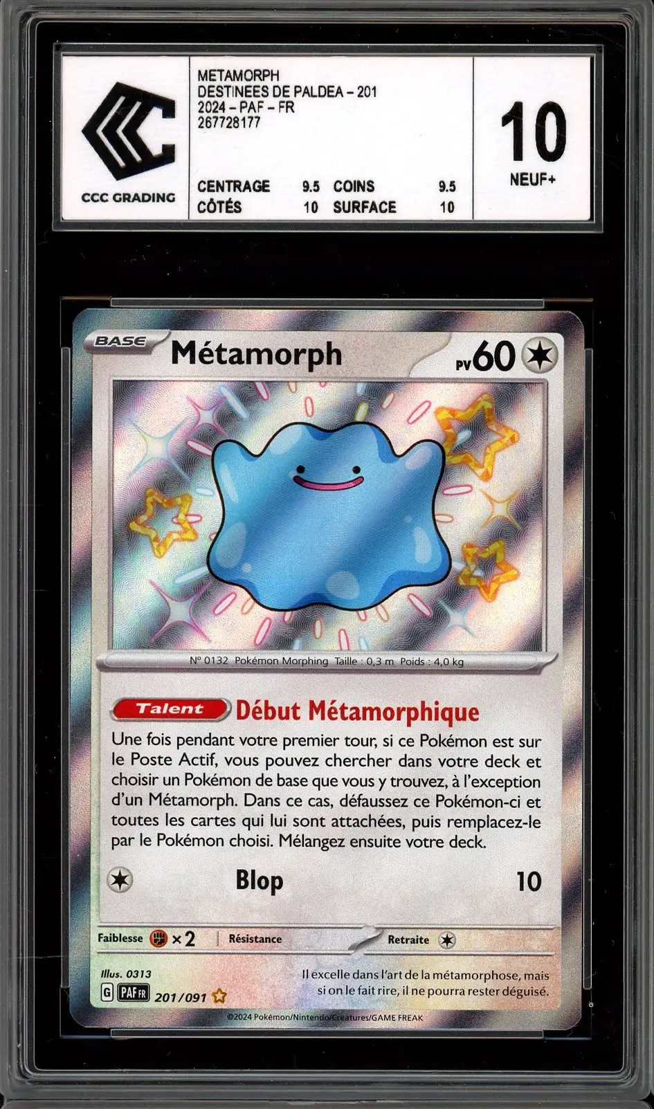 CCC 10 Métamorph Shiny