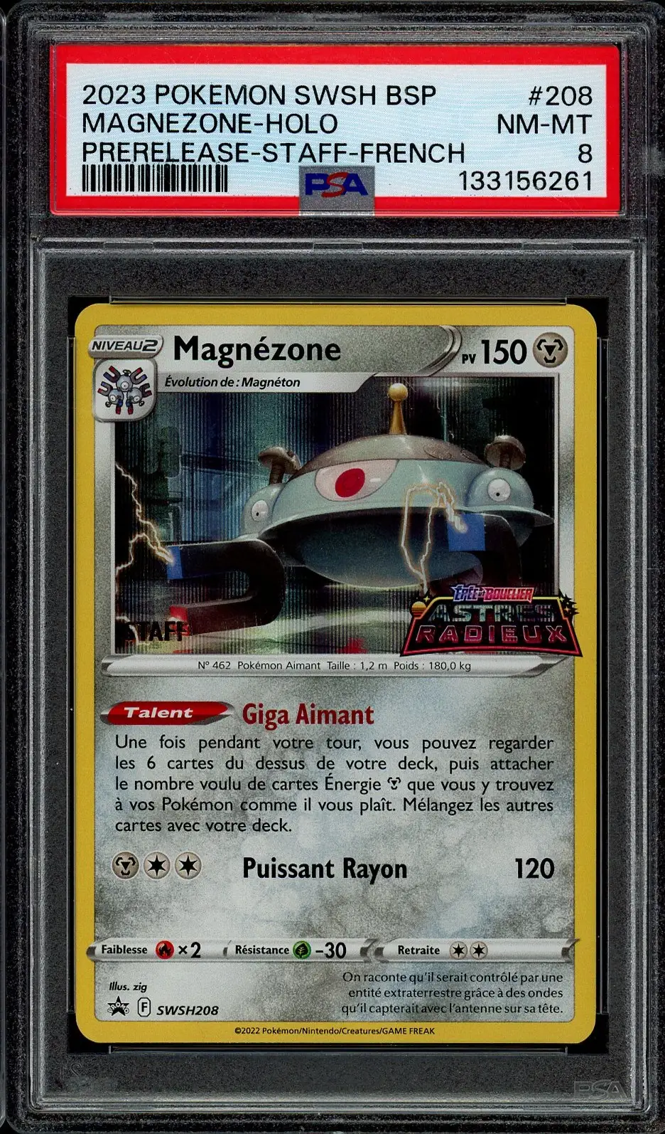 PSA 8 Magnézone