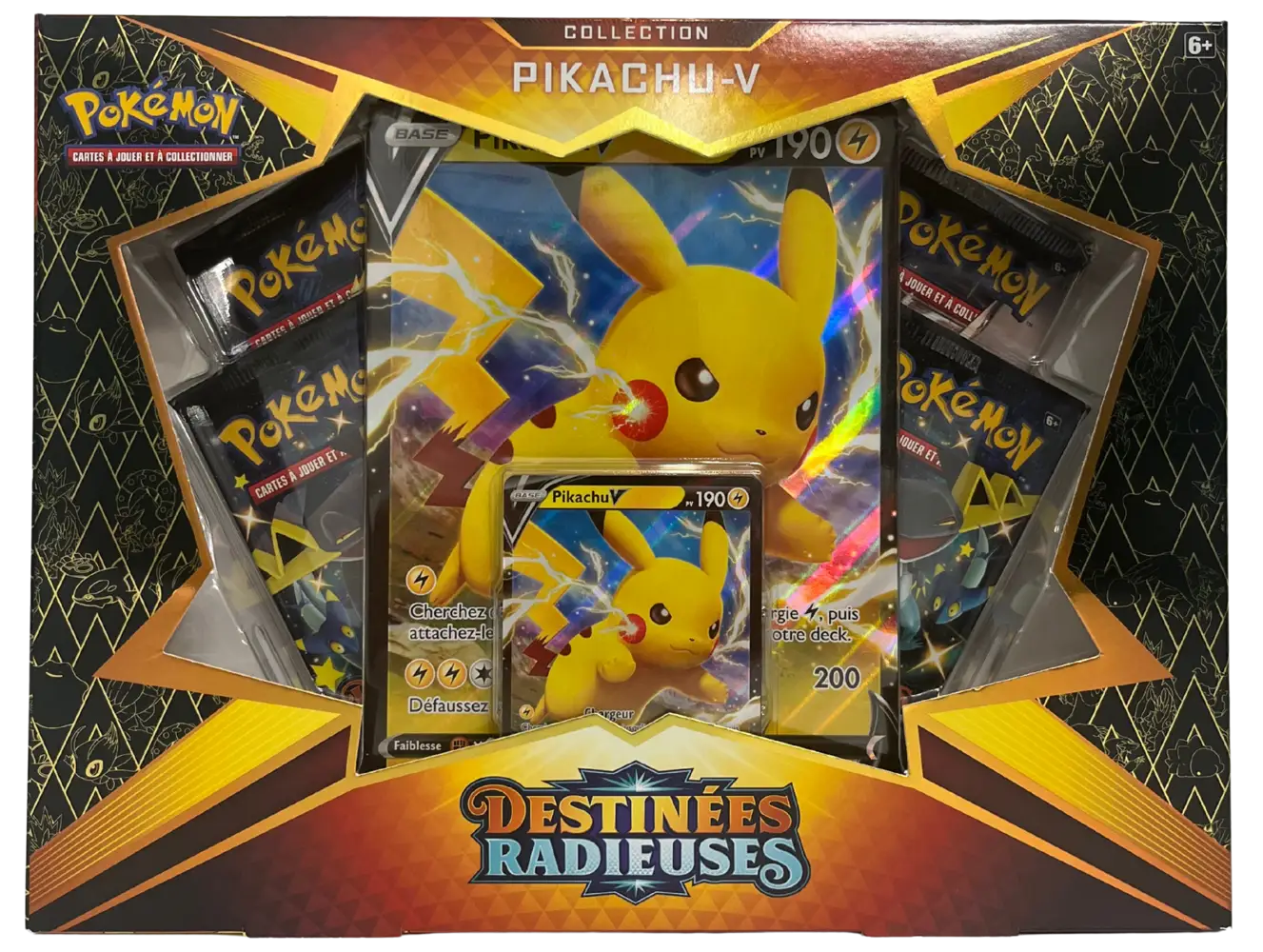 Coffret EB4.5 Destinées Radieuses Pikachu V
