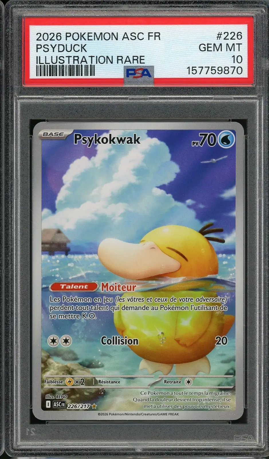 PSA 10 Psykokwak
