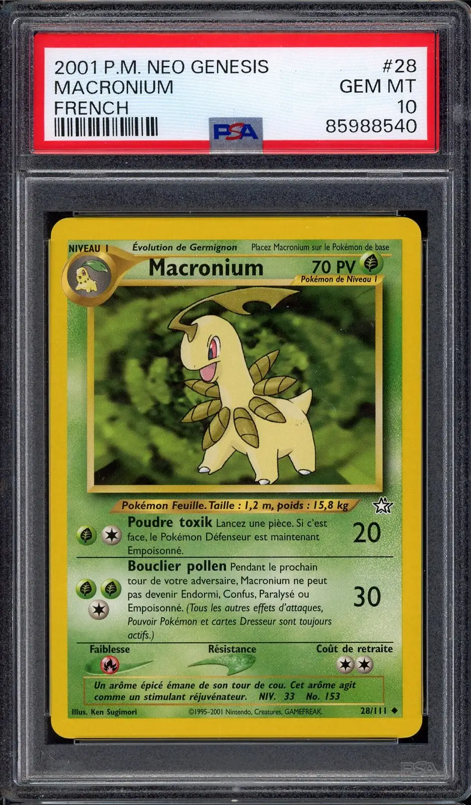 PSA 10 Macronium