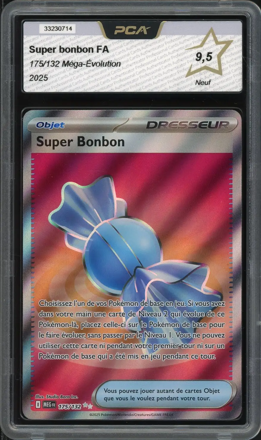PCA 9.5 Super bonbon