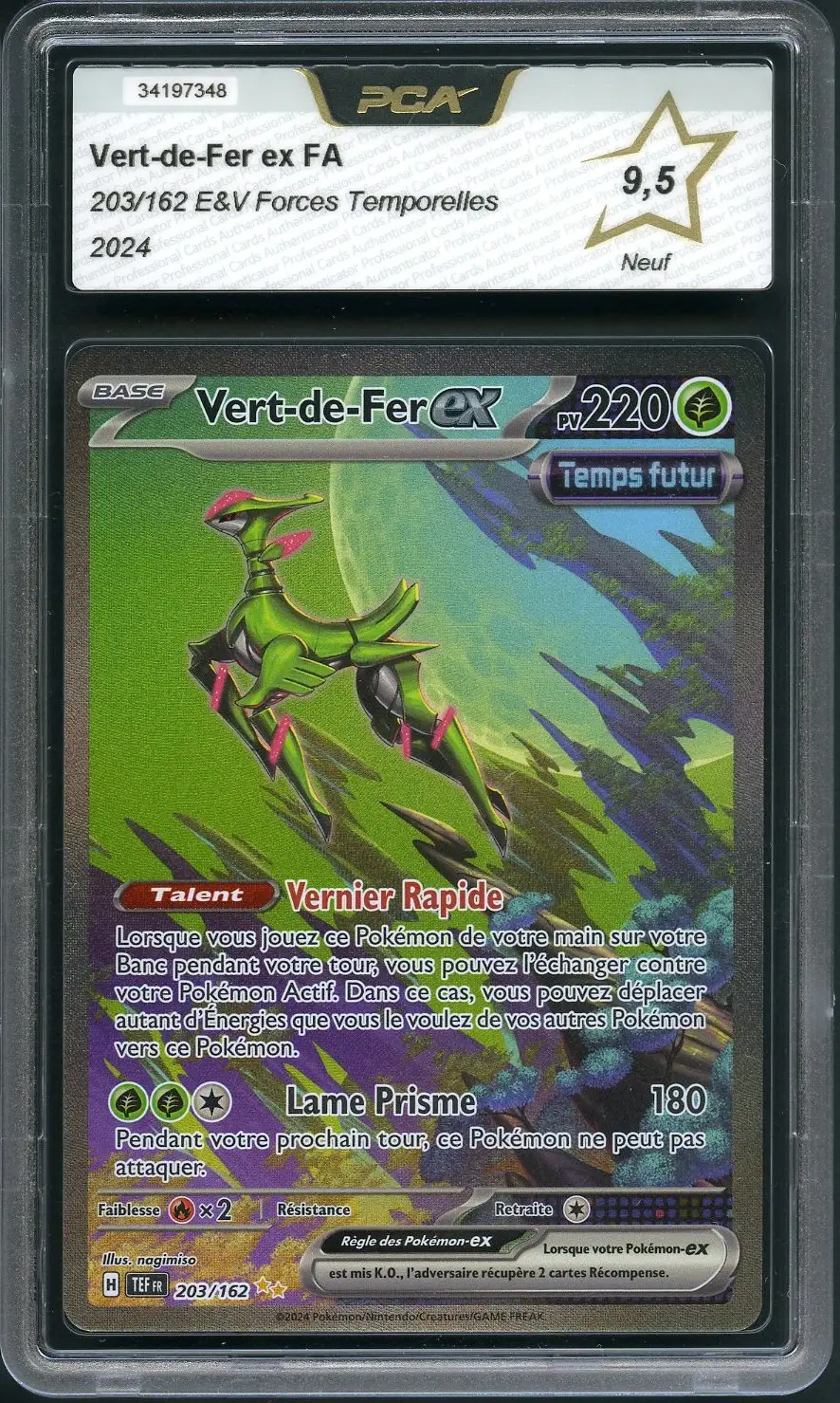 PCA 9.5 Vert-de-Fer Ex