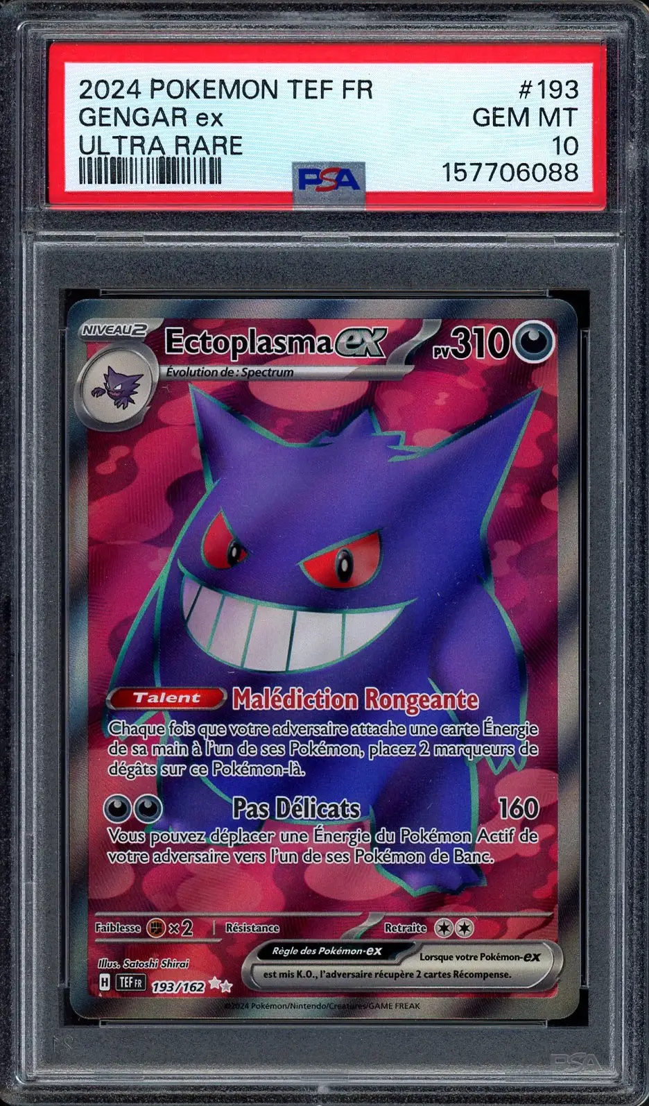 PSA 10 Ectoplasma Ex