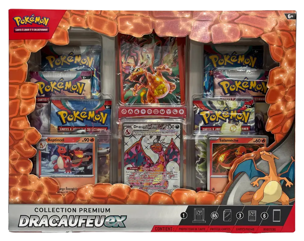 Coffret Collection Premium Dracaufeu Ex