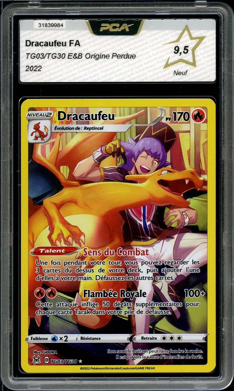 PCA 9.5 Dracaufeu
