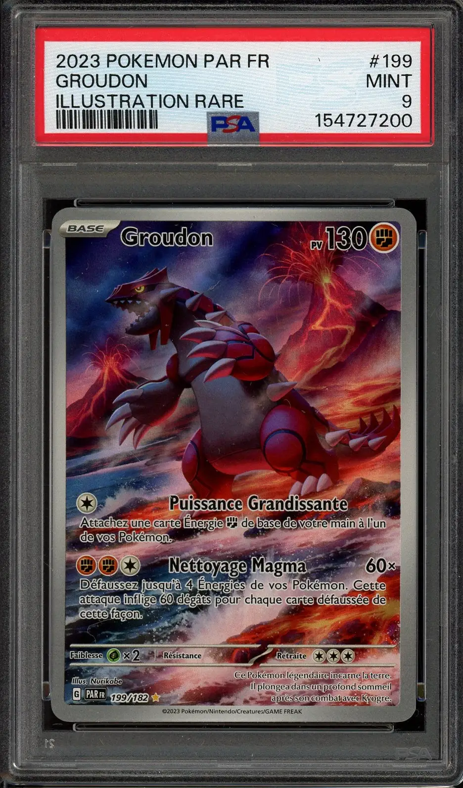 PSA 9 Groudon