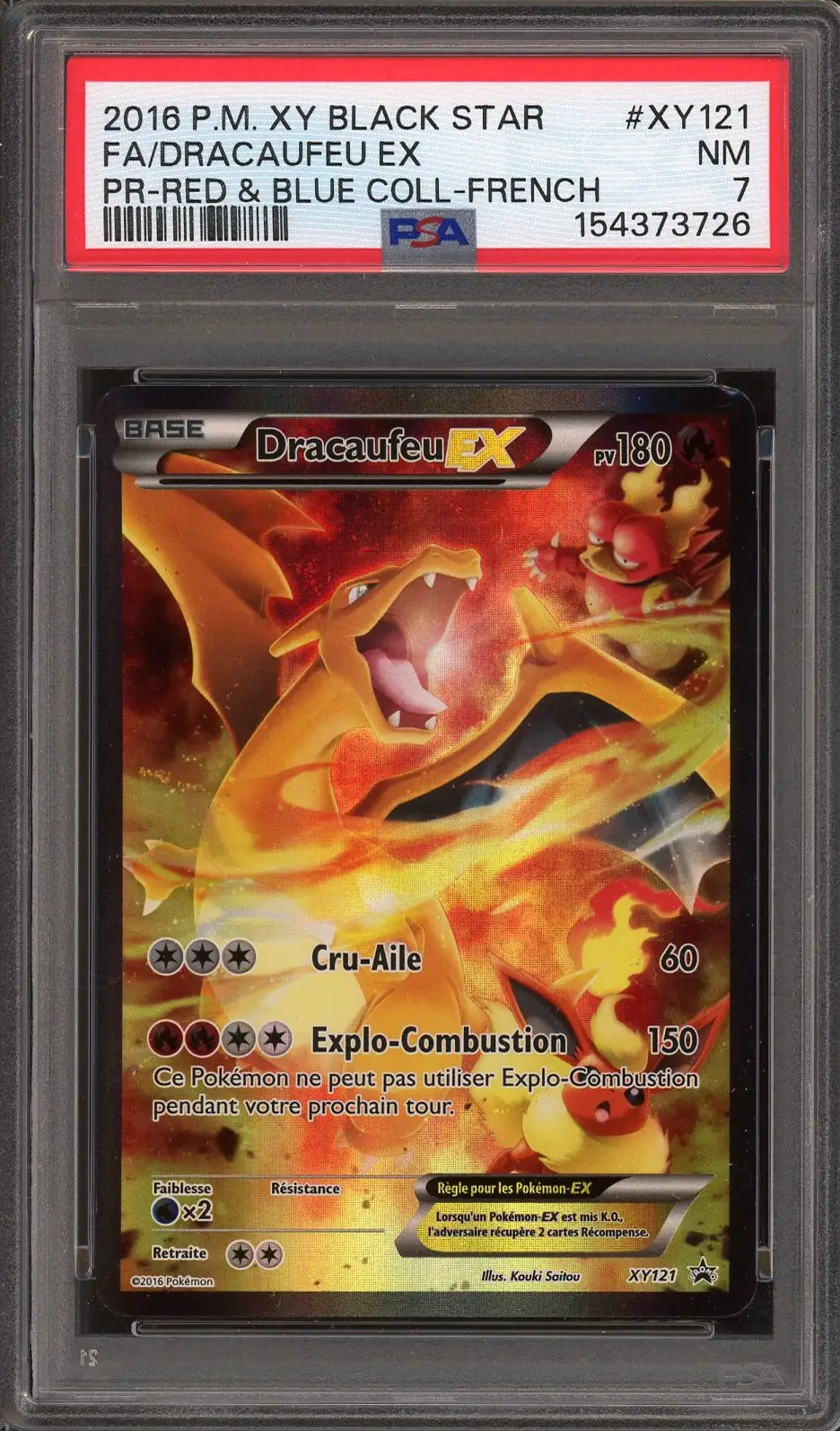 PSA 7 Dracaufeu Ex