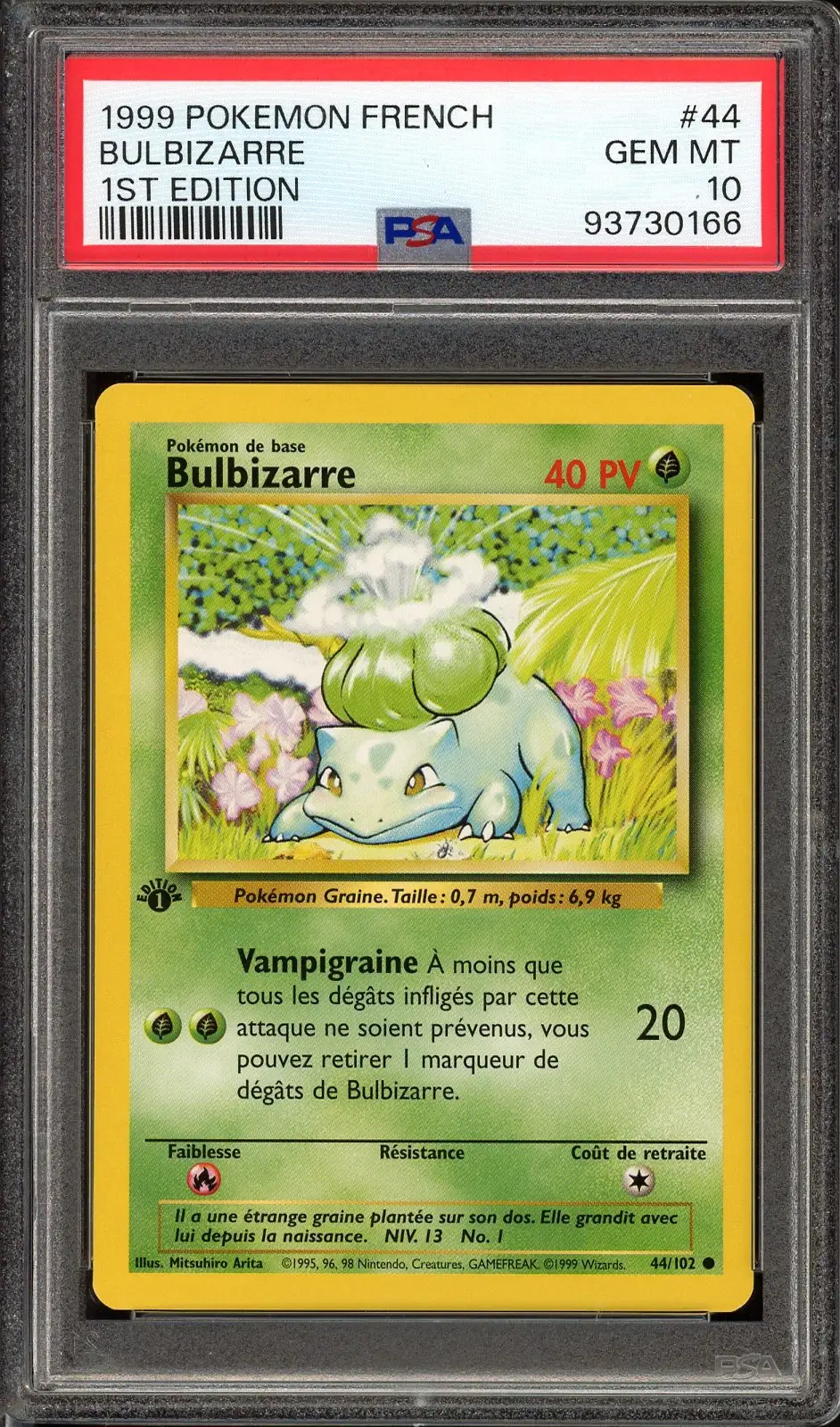 PSA 10 Bulbizarre