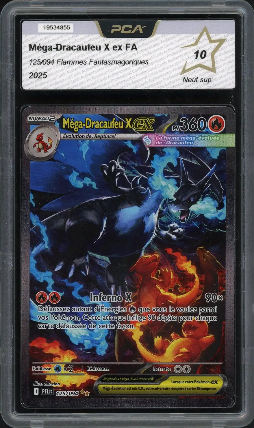 PCA 10 Méga-Dracaufeu X Ex