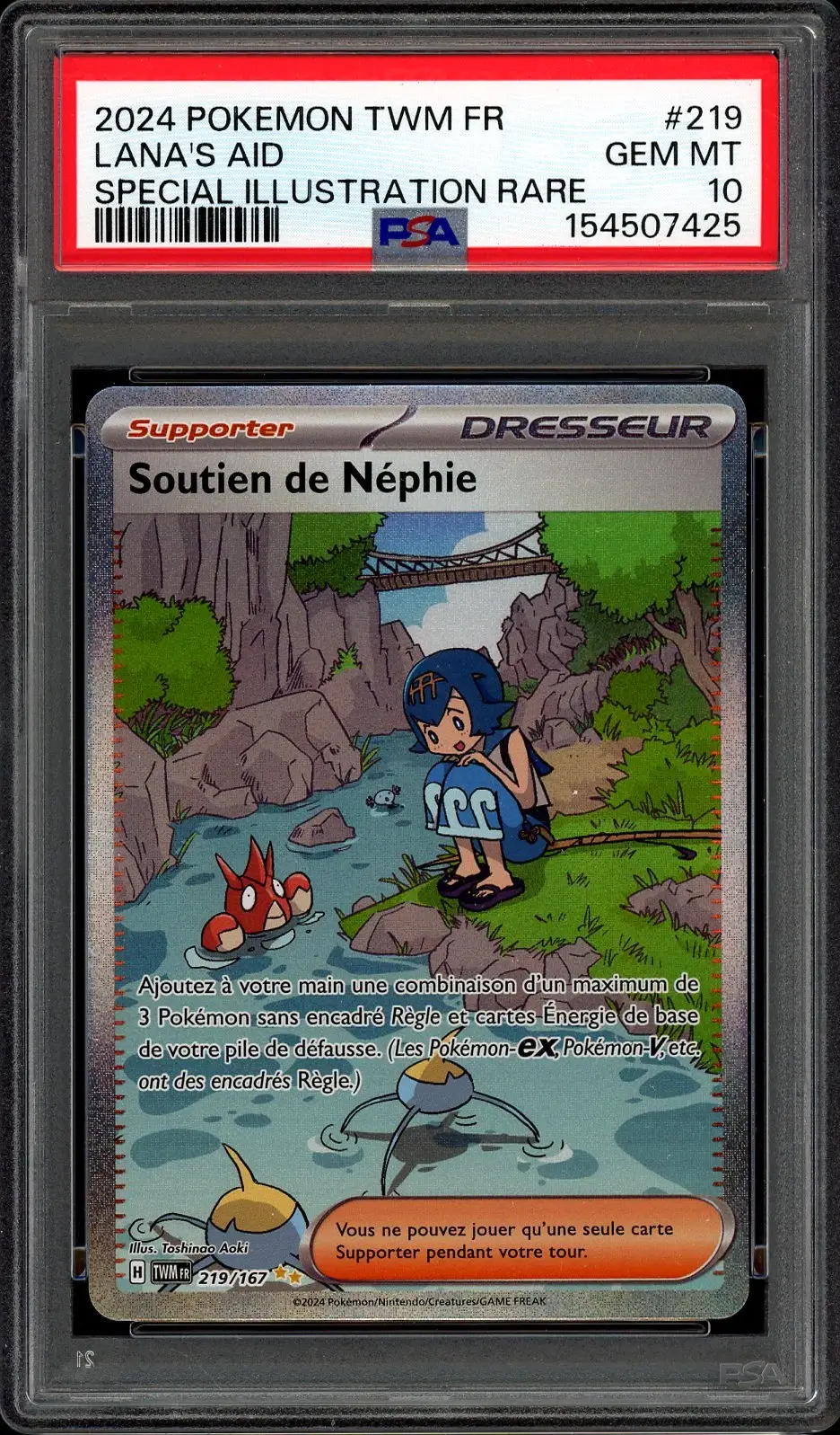PSA 10 Soutien de Néphie