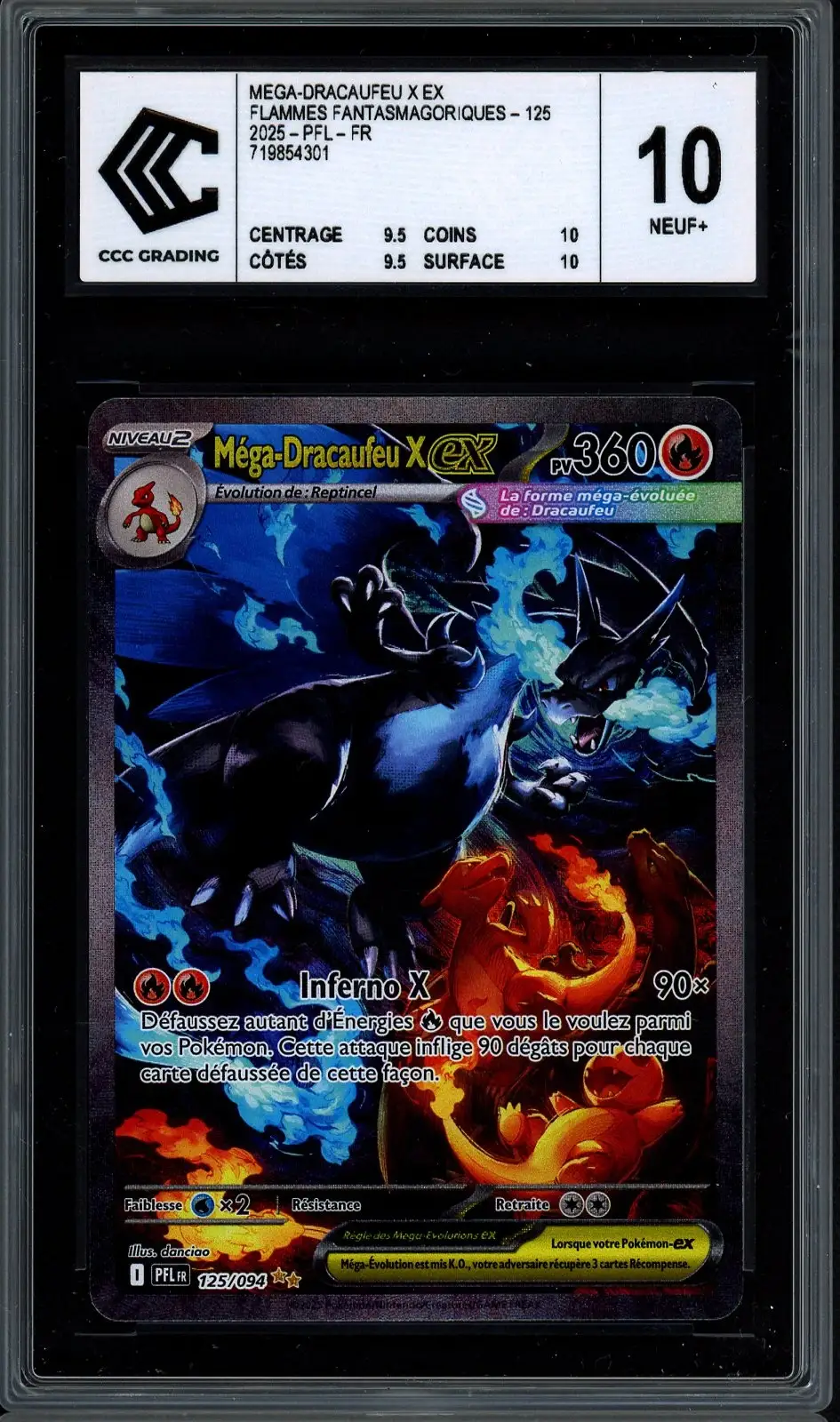 CCC 10 Méga-Dracaufeu X Ex