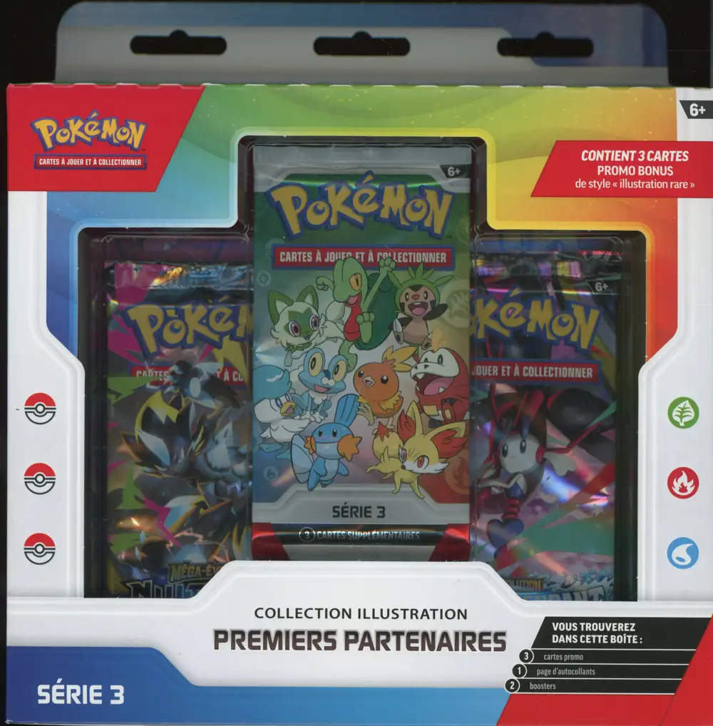 Coffret Collection Illustration Premiers Partenaires Série 3