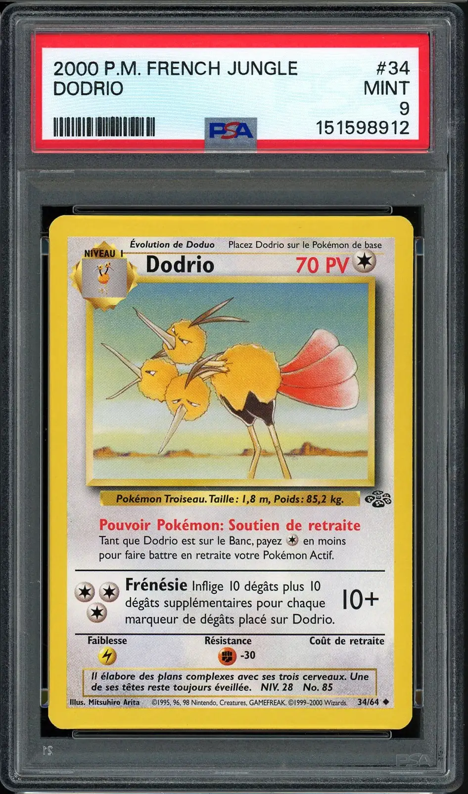 PSA 9 Dodrio