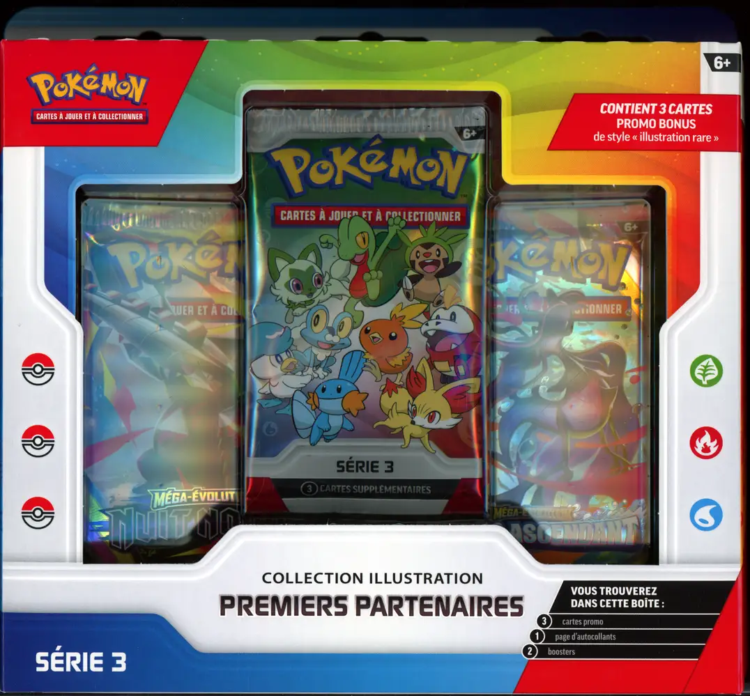 Coffret Collection Illustration Premiers Partenaires Série 3