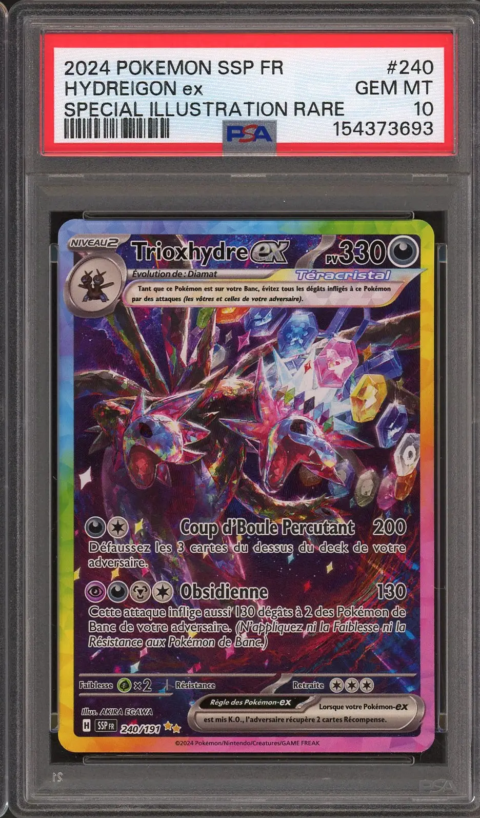 PSA 10 Trioxhydre Ex