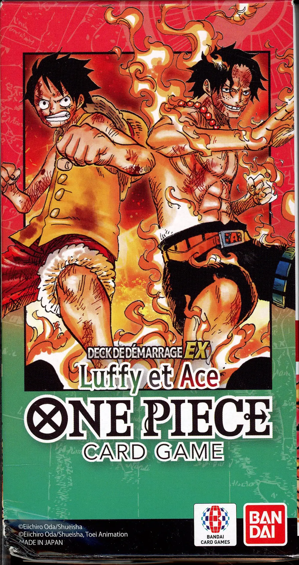 Deck de demarrage Ex ST30-Luffy et Ace