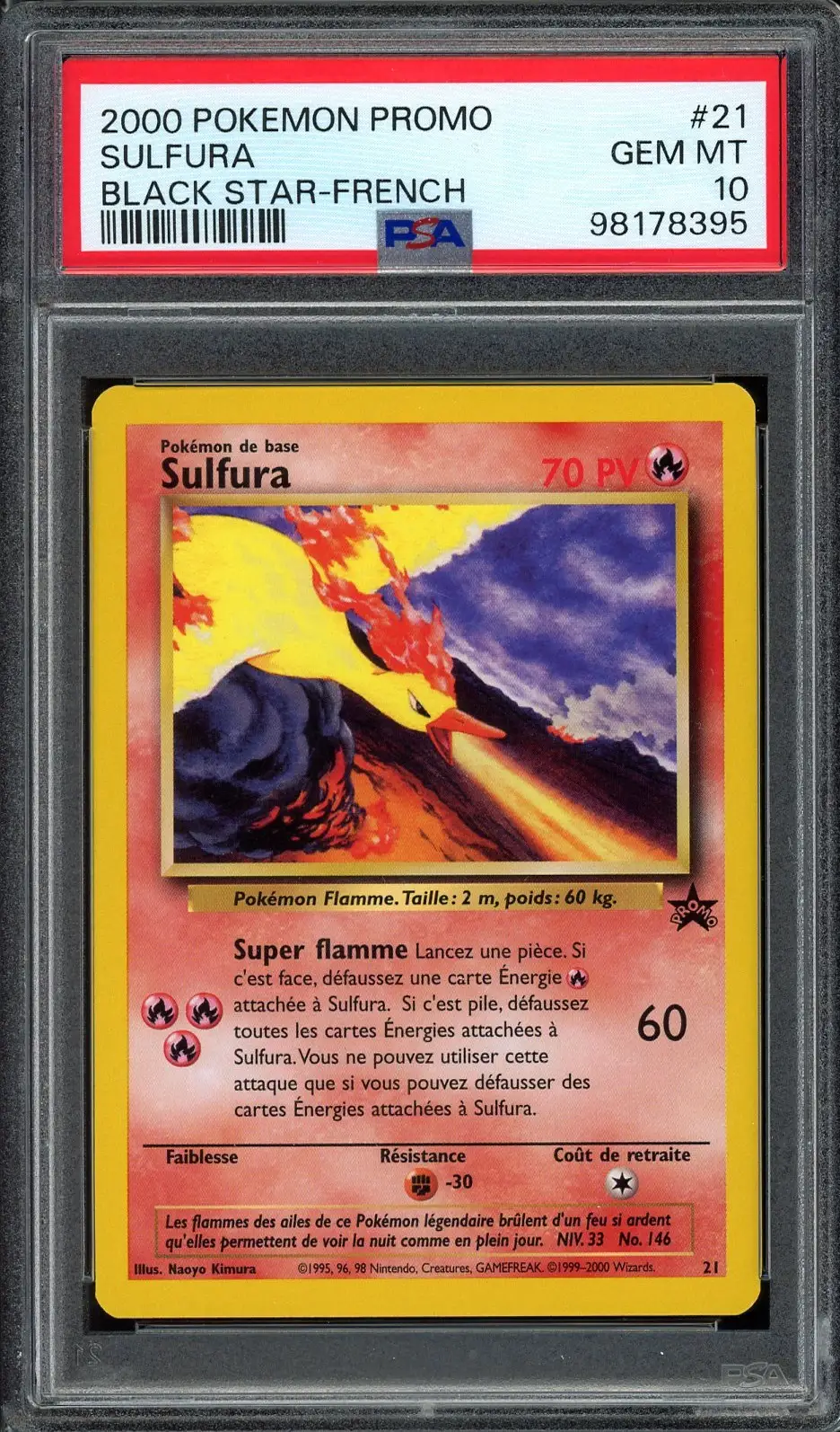 PSA 10 Sulfura