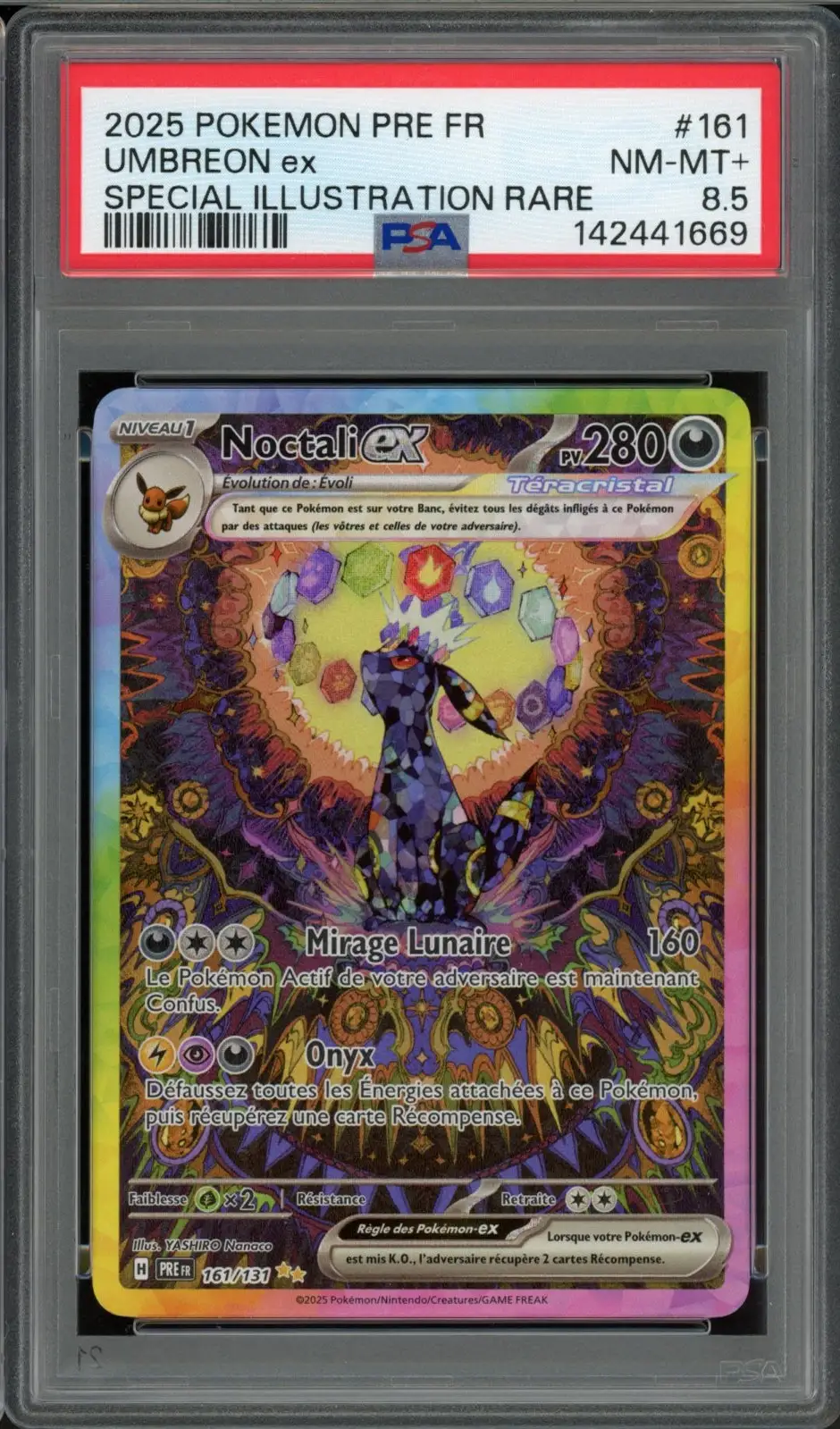 PSA 8.5 Noctali Ex